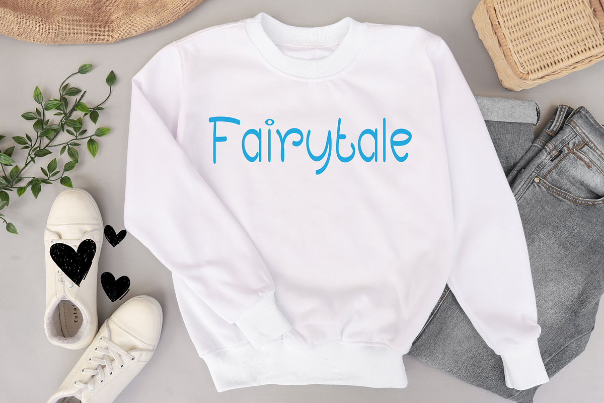Fairytale Font, a Sans Serif Font by Cutie_Kate_Studio (Photo 12 of 13)