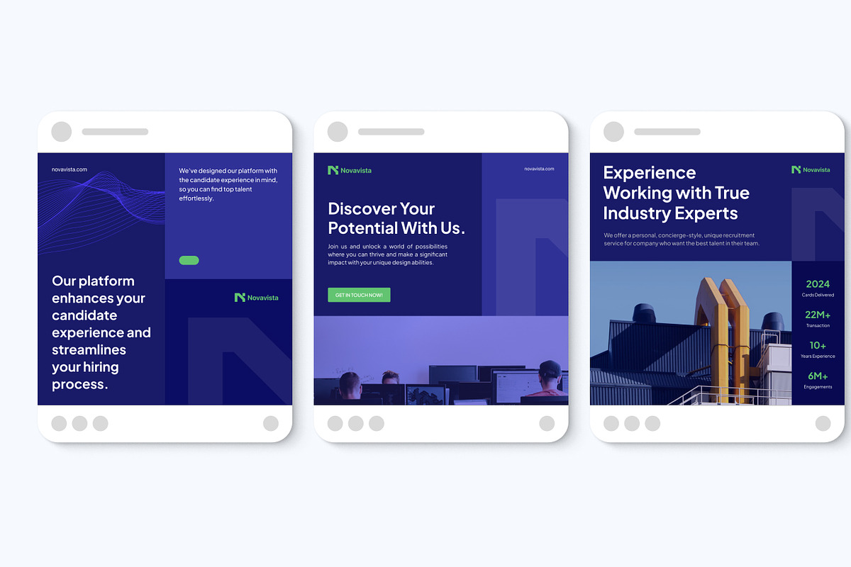 Social Media Job Seeker Templates, a Social Media Template by madebynoval (Photo 3 of 3)