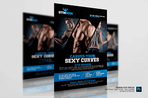 Fitness And Gym Flyer Design