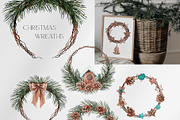 Christmas Pine Branches & Wood Decor, a Decorative Illustration by Jeanna Draw (Thumbnail 11 of 15)
