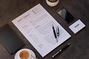 Professional resume template / CV, a Resume Template by Nordic Designs (Thumbnail 4 of 4)