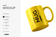 Ceramic Coffee Mug Mockup Set, a Cups & Container Mockup by graphypix (Thumbnail 3 of 3)