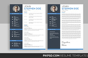 Resume, a Resume Template by graphicforest (Thumbnail 1 of 3)