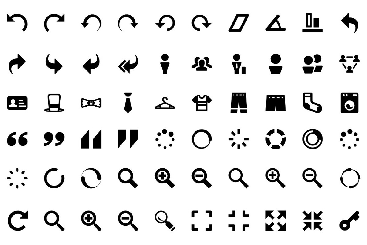 977 Ultimate Flat Glyphicons, an Icon by VectorCam (Photo 2 of 5)