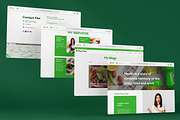 Health & Wellness Website for Wix, a Landing Page Template by Parrot Designs (Thumbnail 2 of 4)