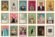 Animal Wall Art Bundle,Animal Prints, an Animal Photo by Chipshpow Graphics (Thumbnail 4 of 11)