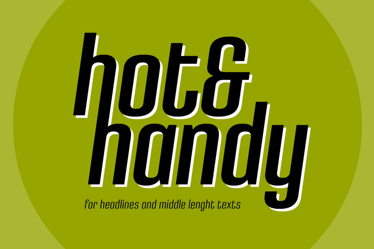 Densa Font Family, a Sans Serif Font by Graviton Font Foundry (Photo 5 of 6)