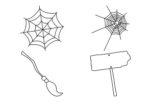 Halloween Elements Set 1