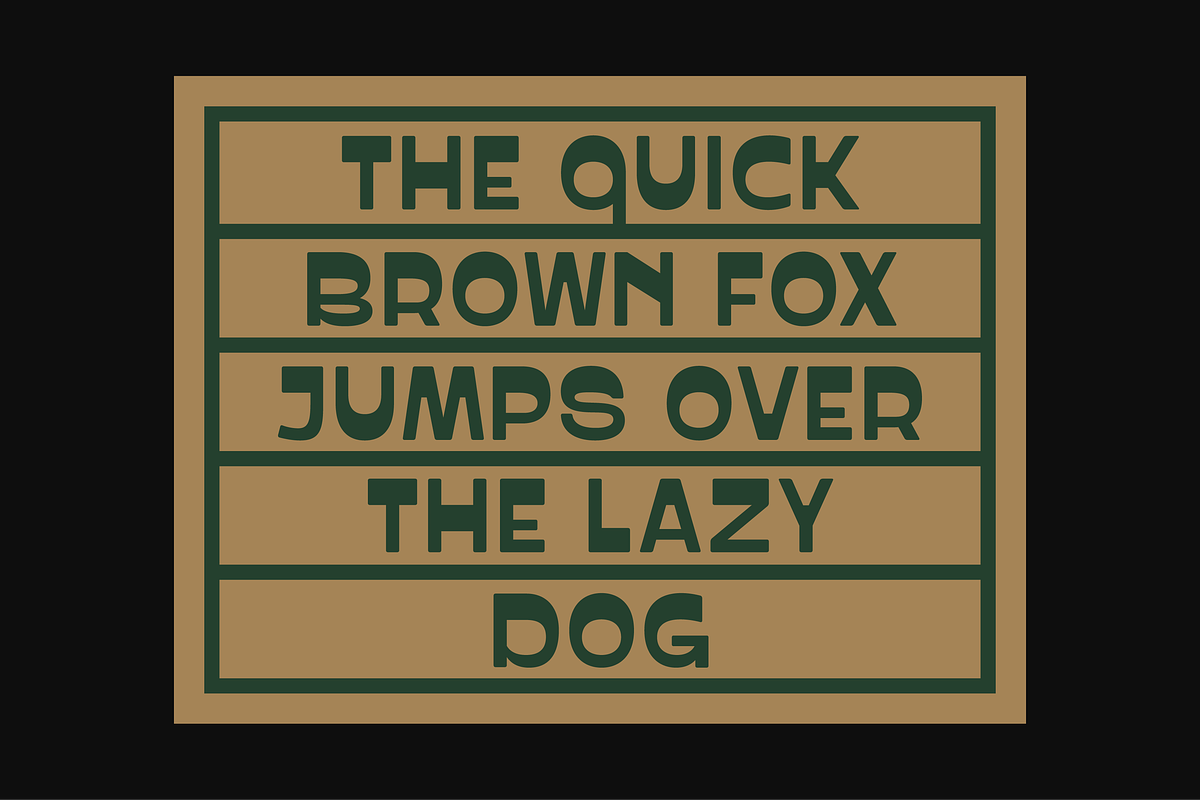 PRAK Trotoer - Vintage Display Font, a Sans Serif Font by Healltica.std (Photo 10 of 27)