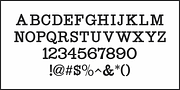 Slabserif Wood JNL, a Slab Serif Font by Jeff Levine Fonts (Thumbnail 3 of 5)