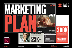 Marketing Plan Presentation Deck, a Presentation Template by Templeste