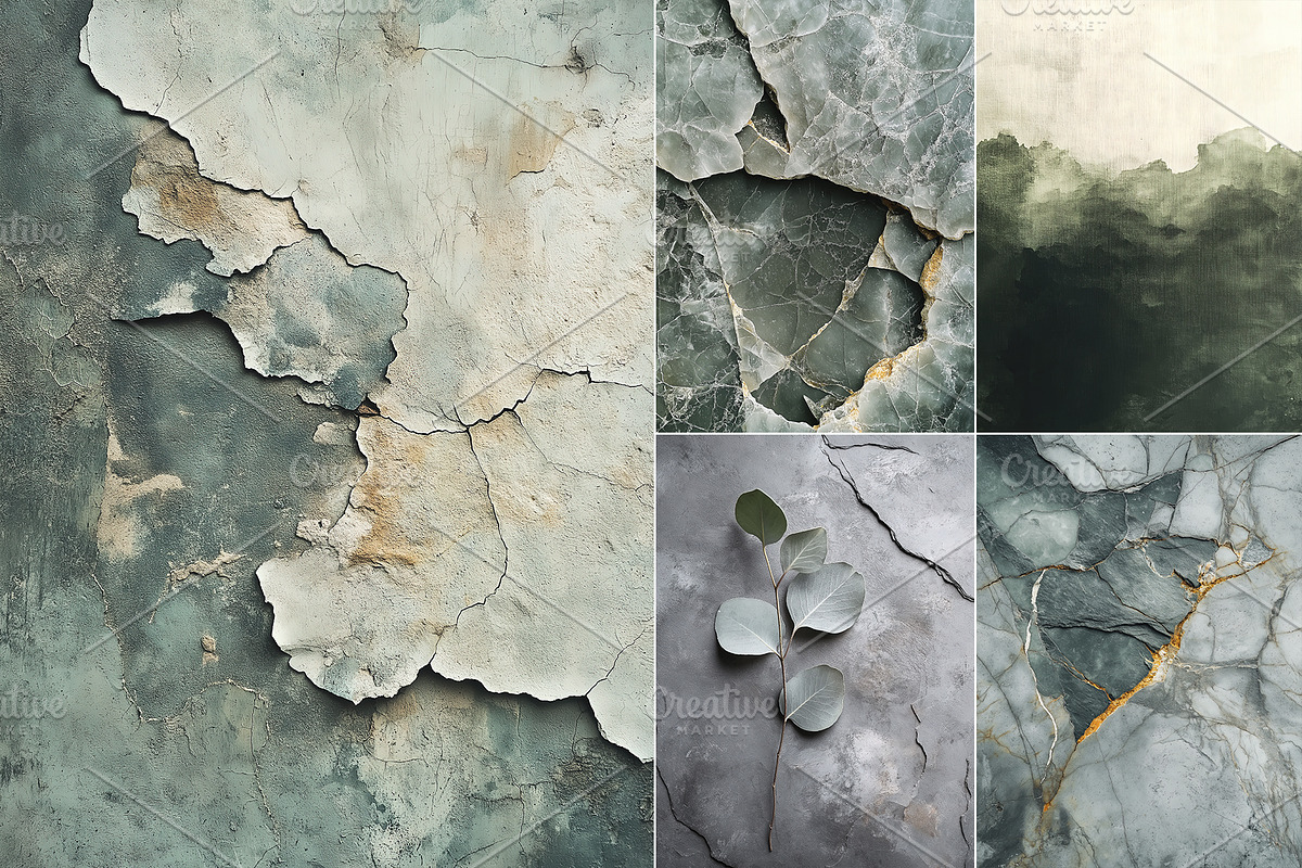 Sage & Stone: 35 Organic Textures, a Texture Illustration by Nadia Semyroz (Photo 9 of 10)