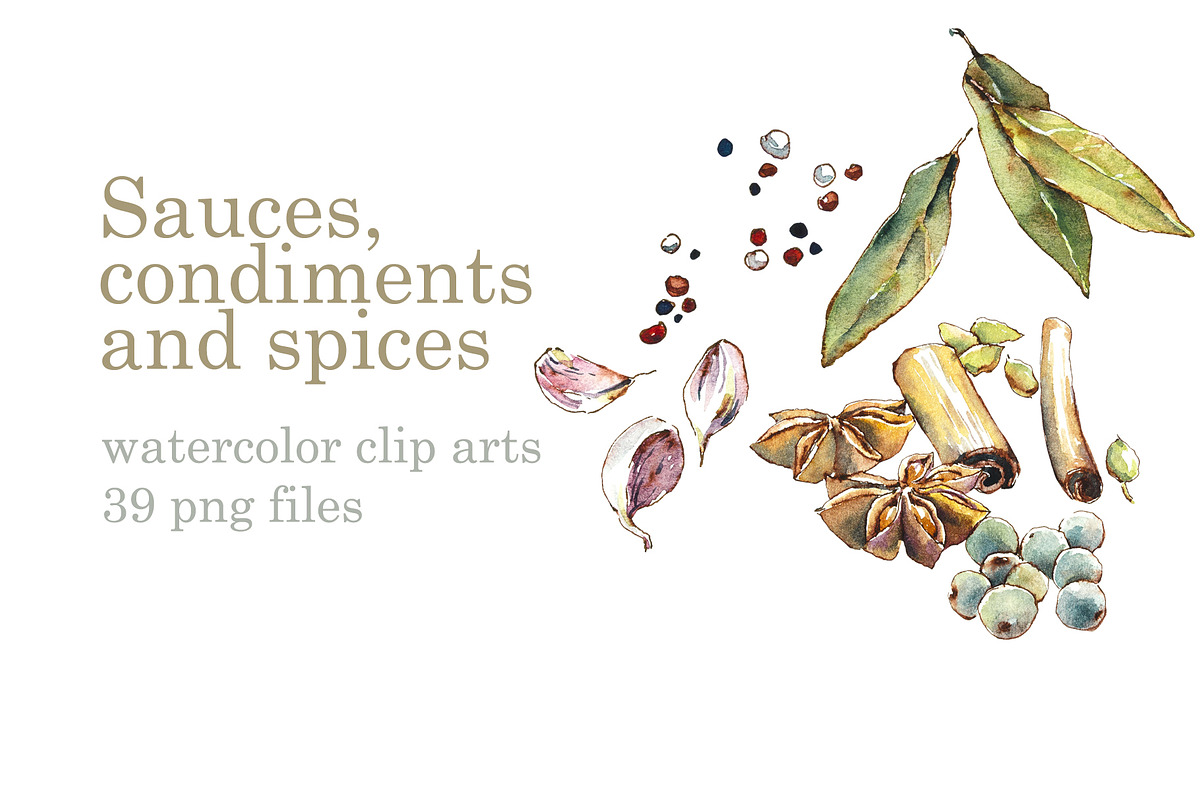 Sauces, condiments and spices, an Object Graphic by Budogoshch (Photo 1 of 4)