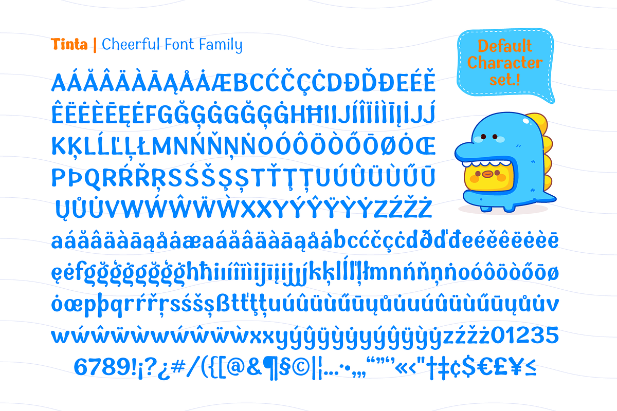Tinta Font | A Fun and Cheerful Font, a Handwritten Font by Namela Studio (Photo 2 of 6)