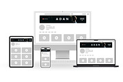 Vlogger YouTube Banner, a Social Media Template by Vaughn Studios (Thumbnail 3 of 5)