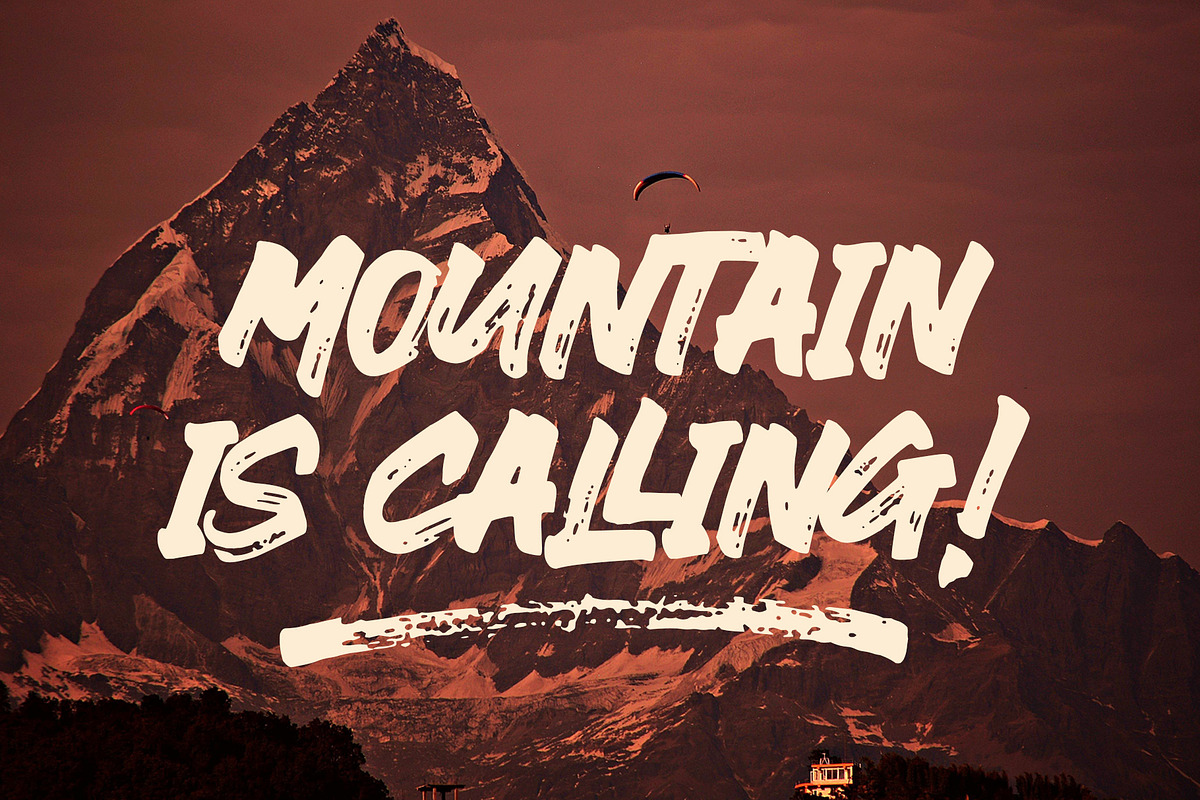 Ever Looser - Wild Brush Font preview 3
