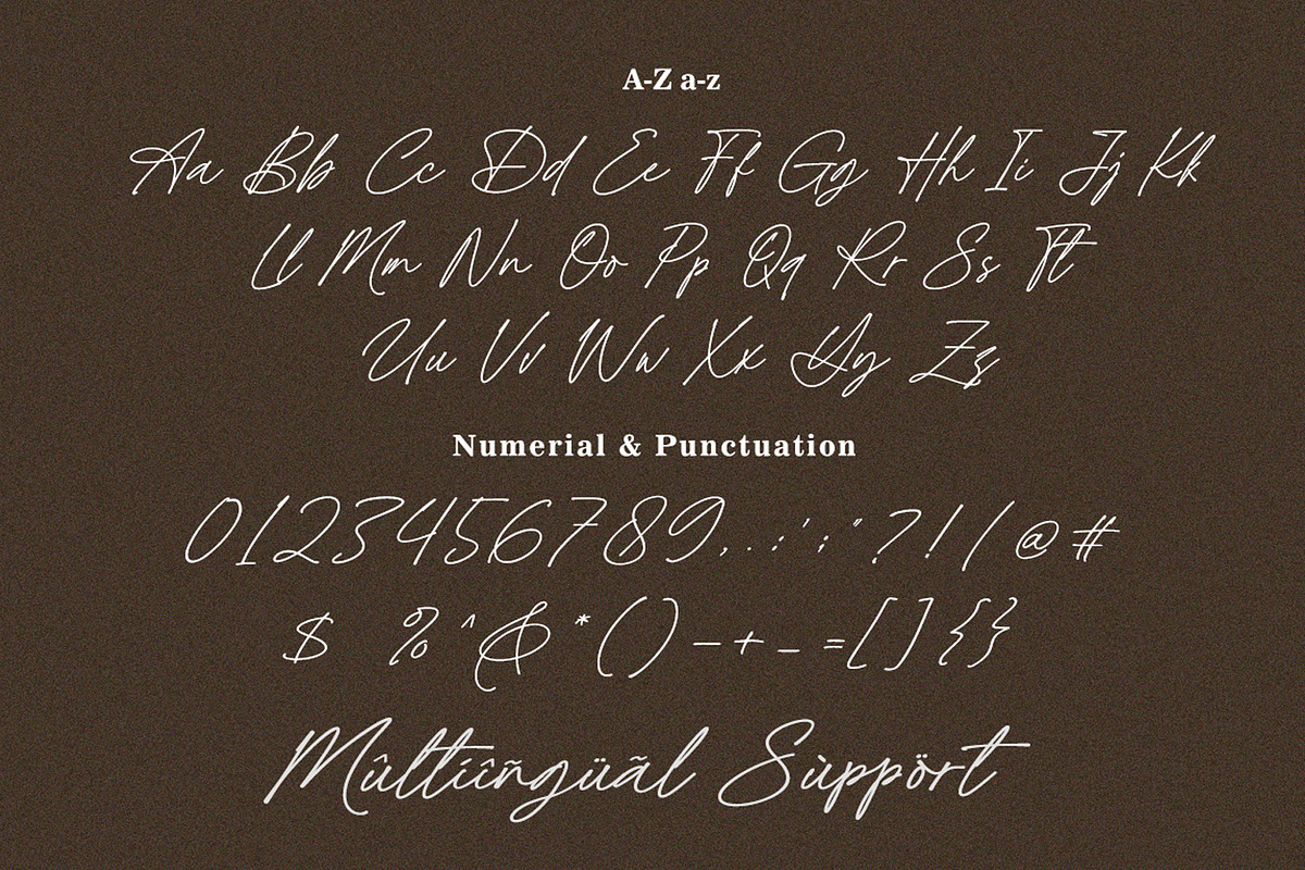 Angellica Signature - Script Font, a Script Font by Subectype Studio (Photo 8 of 9)