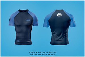 Short Sleeve Compression T-Shirt PSD