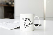 Cute Doodle Bird Illustrations Set, an Animal Illustration by DeShoff Art (Thumbnail 4 of 5)