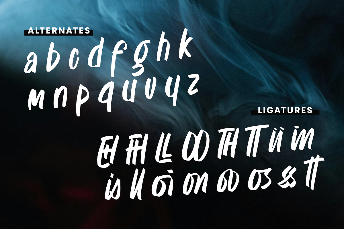 Swazey Playful Handwritten Font, a Handwritten Font by Graphue (Photo 3 of 9)