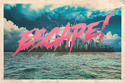 Escape! Font + Free Illustrations, a Font by The Branded Quotes (Thumbnail 3 of 6)