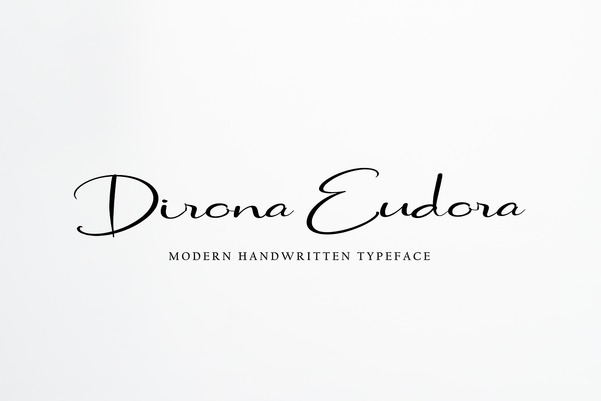 Derribme, a Script Font by pineungtype (Photo 3 of 4)