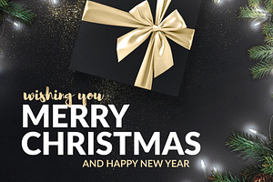  Merry Christmas - Holiday Greeting 