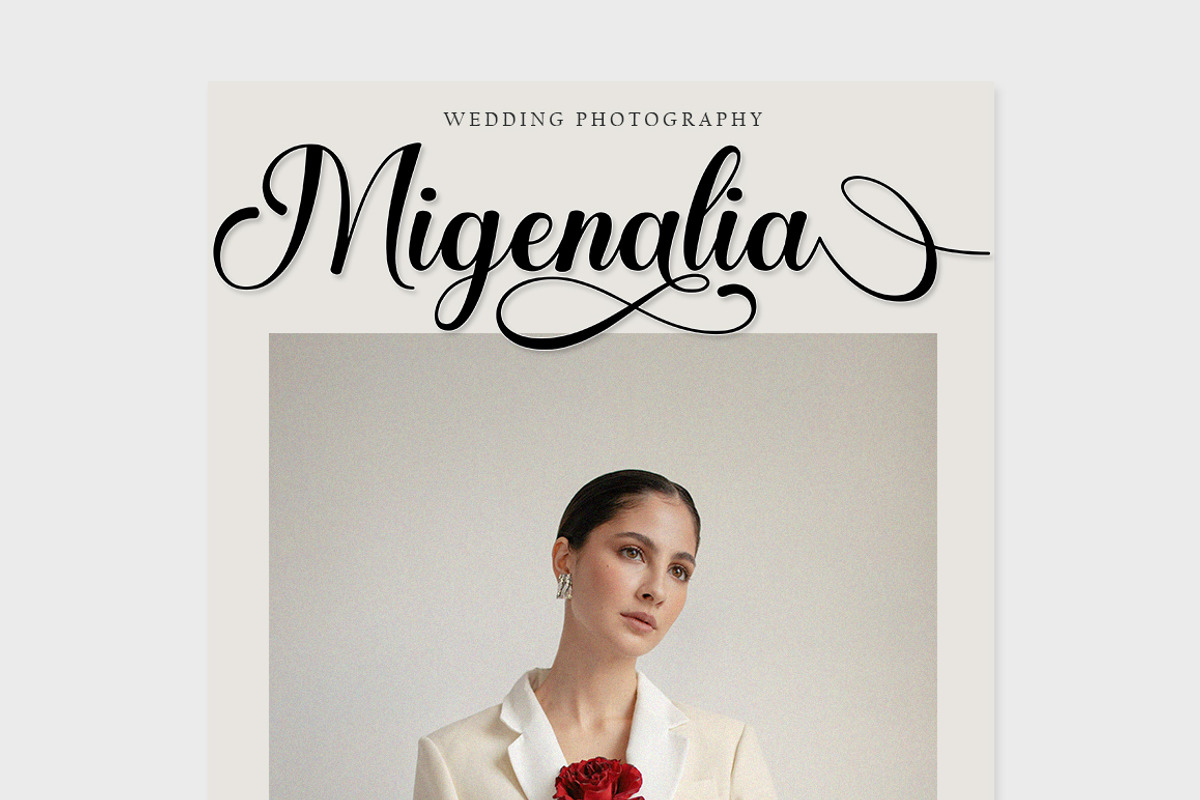 Redynand script, a Script Font by Strong.co (Photo 3 of 8)