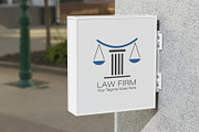 Scales of Justice Law Firm Logo, a Branding & Logo Template by YUDesignStore (Thumbnail 9 of 11)
