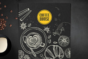 FREE! Trifold + Coffee House Menu, a Brochure Template by BarcelonaShop (Thumbnail 3 of 5)