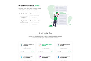 Jobio - Job Board HTML Template