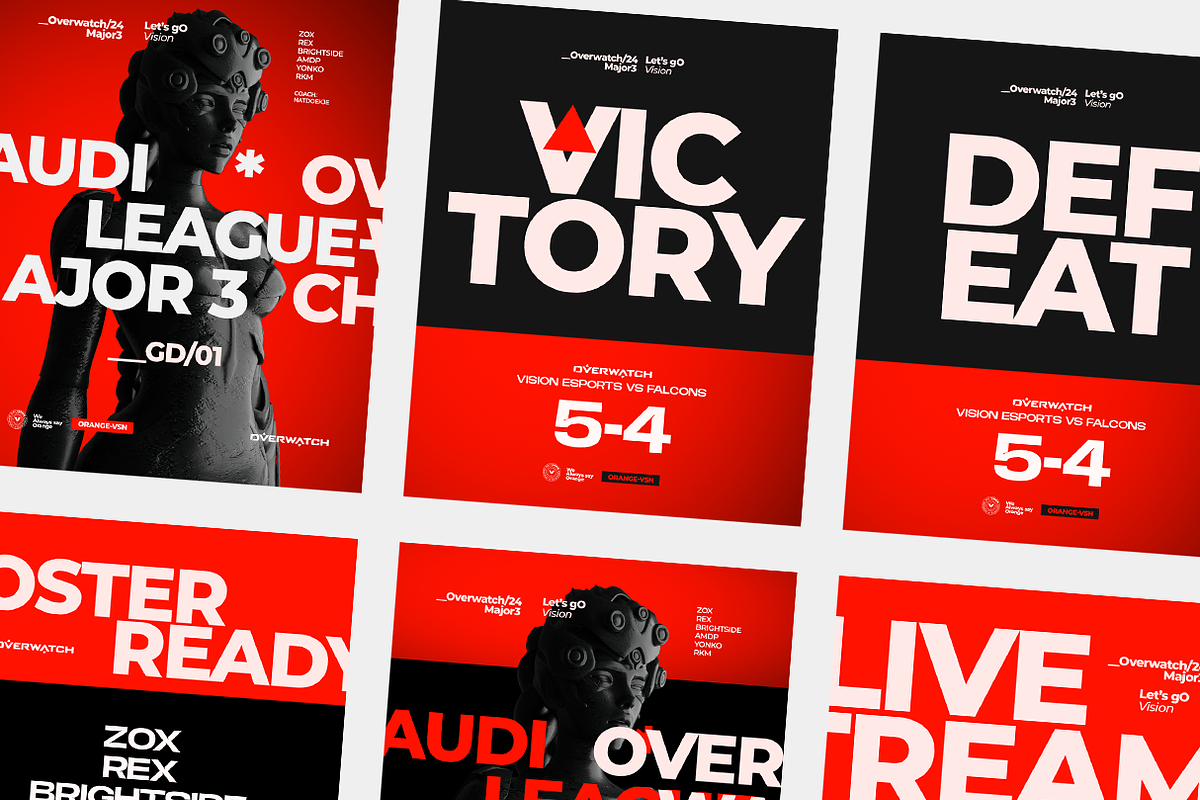 esports layouts design templates, a Templates & Theme by printo (Photo 1 of 5)