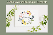 100 Floral Stamp brushes, an Illustration by Olga Brinza (Thumbnail 5 of 11)