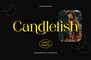 Candlefish Stylish Modern Serif Font, a Serif Font by UICreative (Thumbnail 1 of 13)