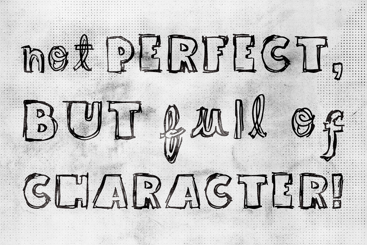 Sketchie Typeface, a Script Font by 1904 Studio (Photo 2 of 6)