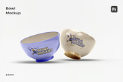 Ceramic Bowl Mockup, a Cups & Container Mockup by Se٧enStudio (Thumbnail 2 of 5)