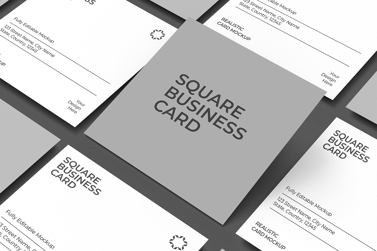 Set of Business Card PSD Mockup, an Advertising Mockup by graphypix (Photo 3 of 4)