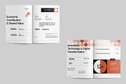 Modern Geometric Impact Report, a Brochure Template by fakhroo (Thumbnail 5 of 9)