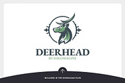 Deer Head Logo Template, a Branding & Logo Template by LOGOMAGINE (Thumbnail 6 of 16)