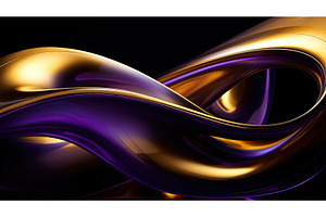 sculpture purple and gold abstract, a Background Photo by pikepicture