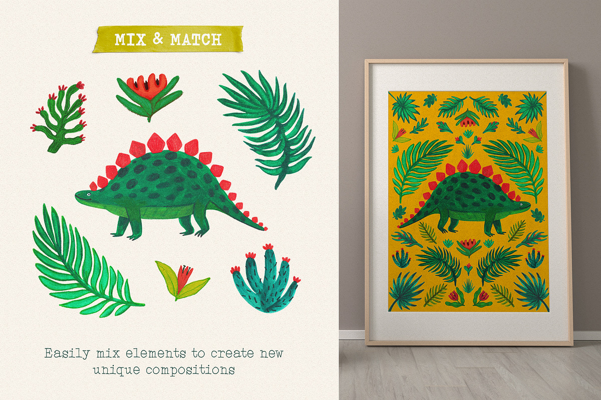 Dinomania, an Animal Illustration by Bizarre Factory (Photo 13 of 16)