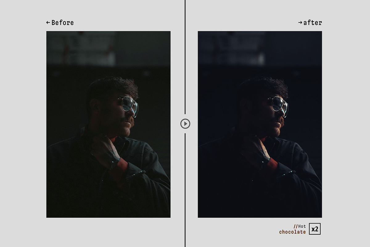 Hot Chocolate - Actions and Presets, a Preset Add-On by Hydrozi Presets (Photo 4 of 8)