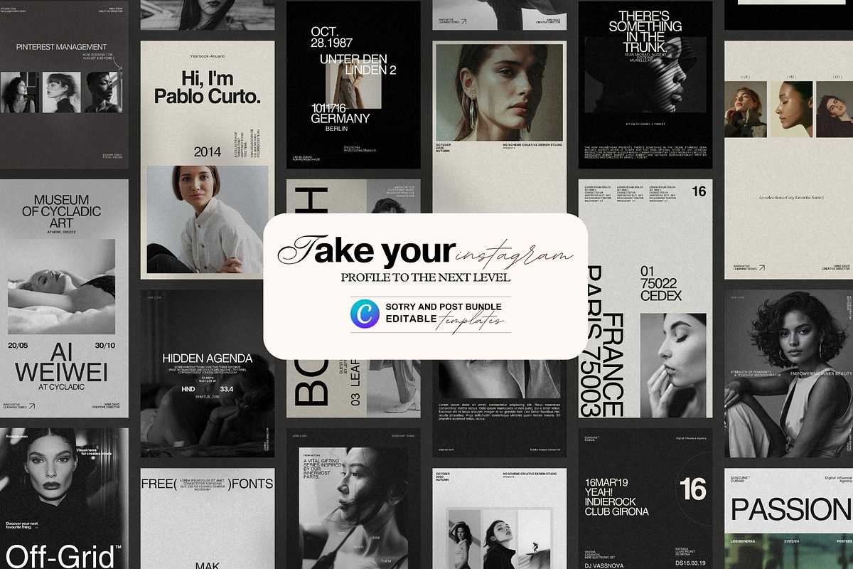 Aesthetic Instagram Story & Post, a Social Media Template by Prapti Design (Photo 5 of 9)