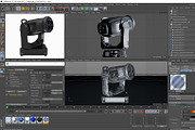 Stage Lighting Collection-14 PCS, an Object 3D Model by akerStudio (Thumbnail 279 of 309)