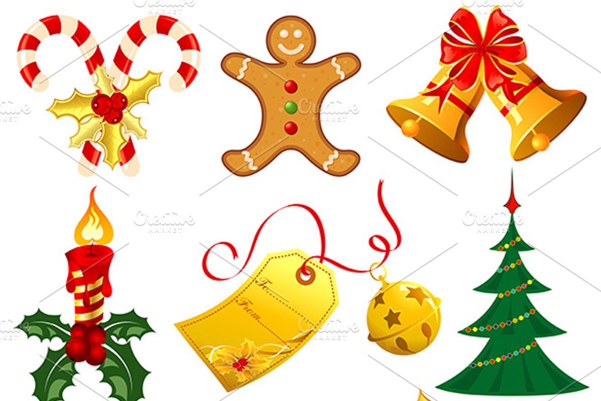 Christmas Decor Elements, a Solid Icon by TAlex (Photo 2 of 7)