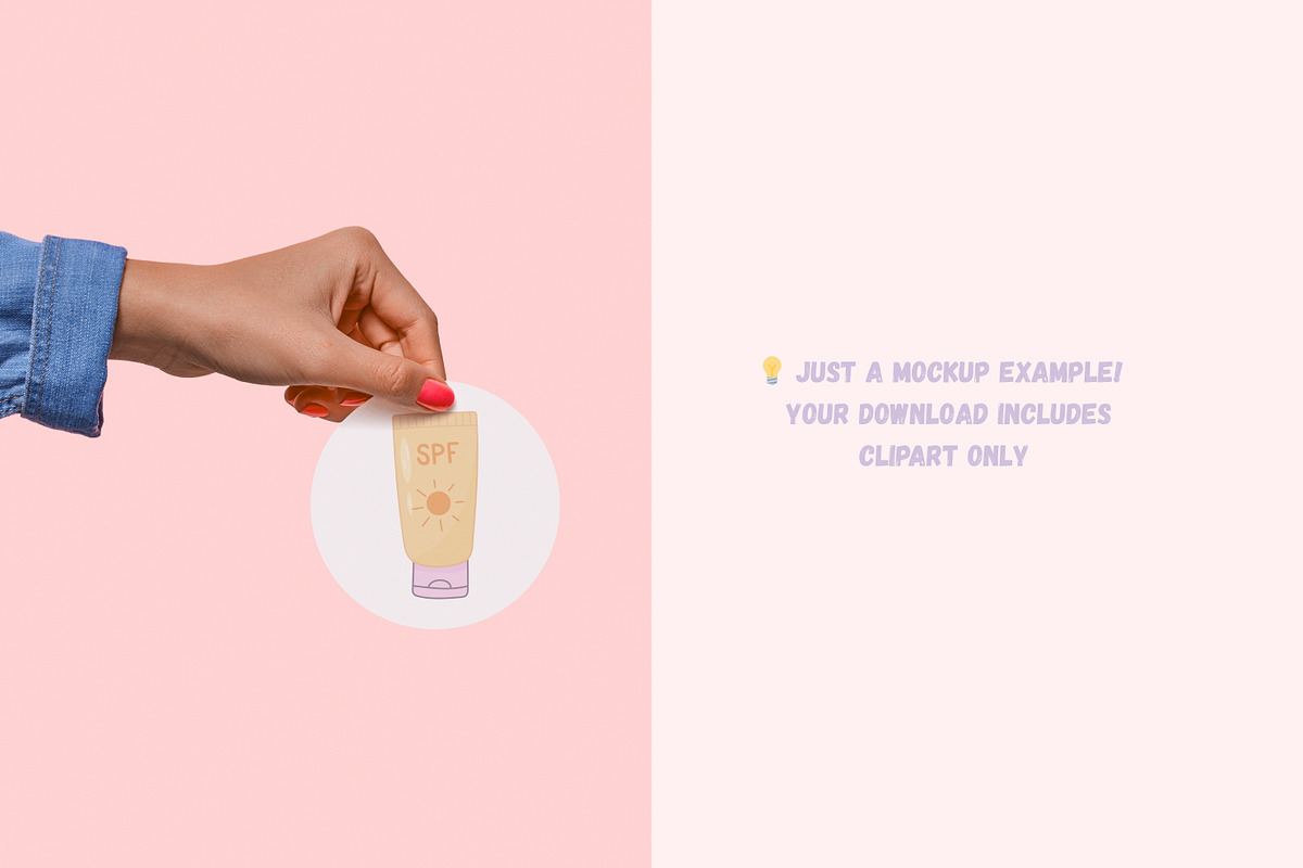 Skincare and Beauty Routine, a Healthcare Illustration by Bielousova Art (Photo 7 of 8)