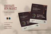 Chocolate New Product - Flyer, a Flyer Template by VUNIRA (Thumbnail 1 of 3)