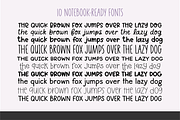 MEGA HANDWRITING Font Bundle V1, a Handwritten Font by Blush Font Co. (Thumbnail 4 of 7)