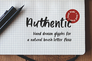 Deft Brush - Hand Drawn Font