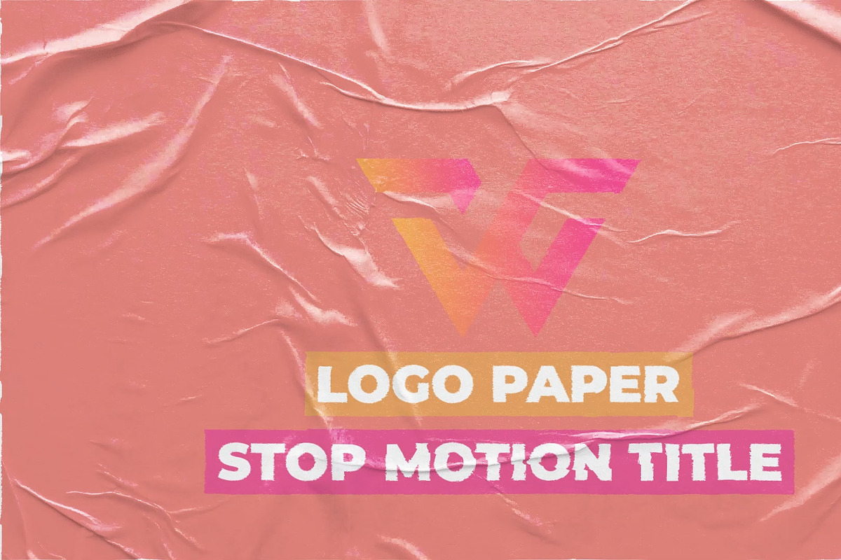 Paper Stop Motion Title AEP, a Templates & Theme by Josep Motion (Photo 1 of 2)
